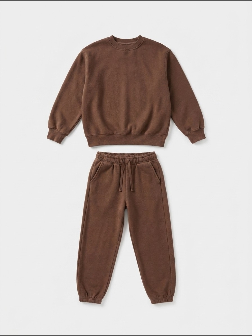 Zara Kids Brown Sweatshirt & Joggers Set
